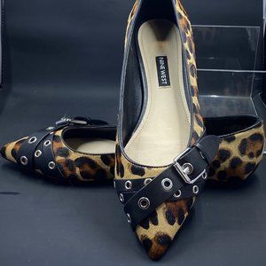 Sexy w/ a little edge! EUC Nine West Averie flats